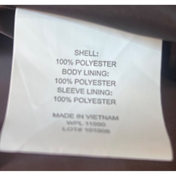 NEW Weatherproof Microsuede Water-Repellent Wind-Resistant Jacket Velvet Brown M - Picture 6 of 10